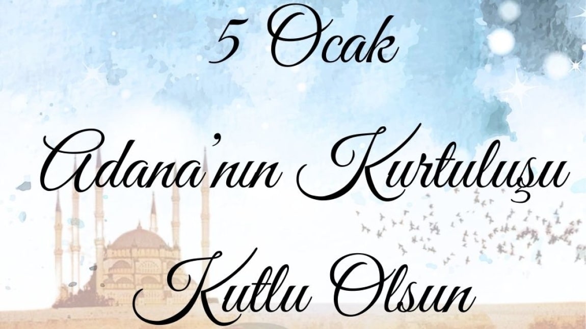 5 OCAK KUTLAMA TÖRENİ